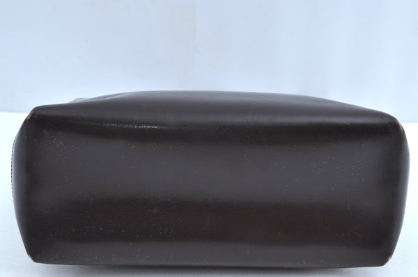 Authentic GUCCI Vintage Shoulder Hand Bag Purse Leather Brown K5082