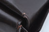Authentic GUCCI Vintage Shoulder Hand Bag Purse Leather Brown K5082