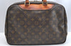 Authentic Louis Vuitton Monogram Deauville Hand Bag M47270 LV K5095