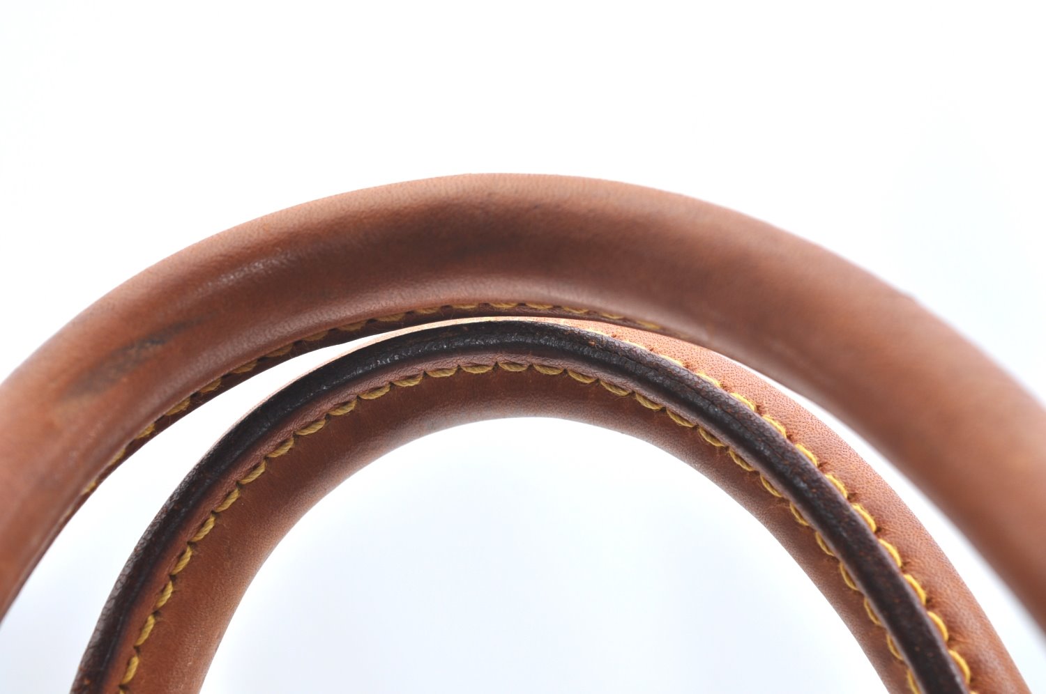 Authentic Louis Vuitton Monogram Deauville Hand Bag M47270 LV K5095