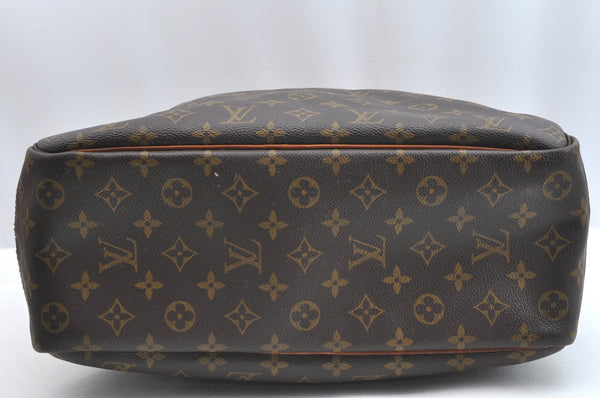 Authentic Louis Vuitton Monogram Deauville Hand Bag M47270 LV K5095