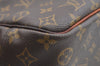 Authentic Louis Vuitton Monogram Deauville Hand Bag M47270 LV K5095