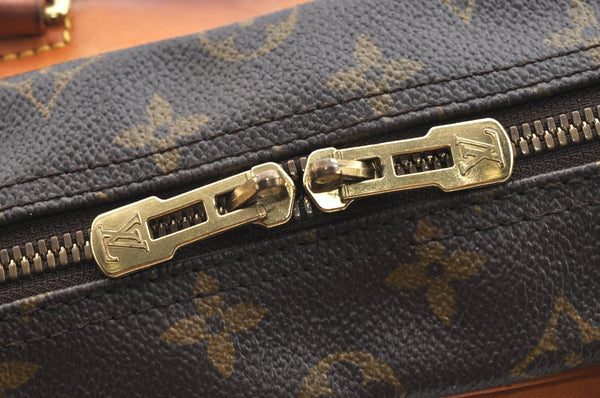 Authentic Louis Vuitton Monogram Deauville Hand Bag M47270 LV K5095