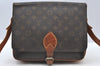 Authentic Louis Vuitton Monogram Cartouchiere GM Shoulder Bag Old Model LV K5096