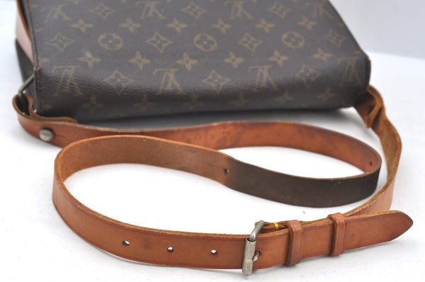 Authentic Louis Vuitton Monogram Cartouchiere GM Shoulder Bag Old Model LV K5096