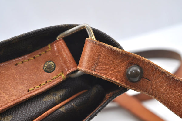 Authentic Louis Vuitton Monogram Cartouchiere GM Shoulder Bag Old Model LV K5096