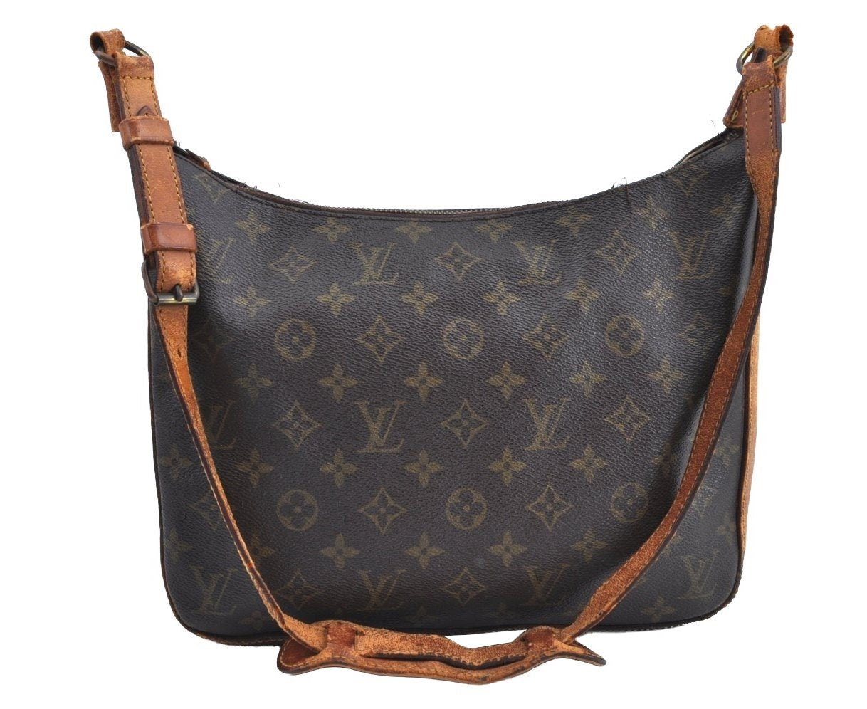 Auth Louis Vuitton Monogram Boulogne 30 Shoulder Cross Bag Old Model Junk K5107