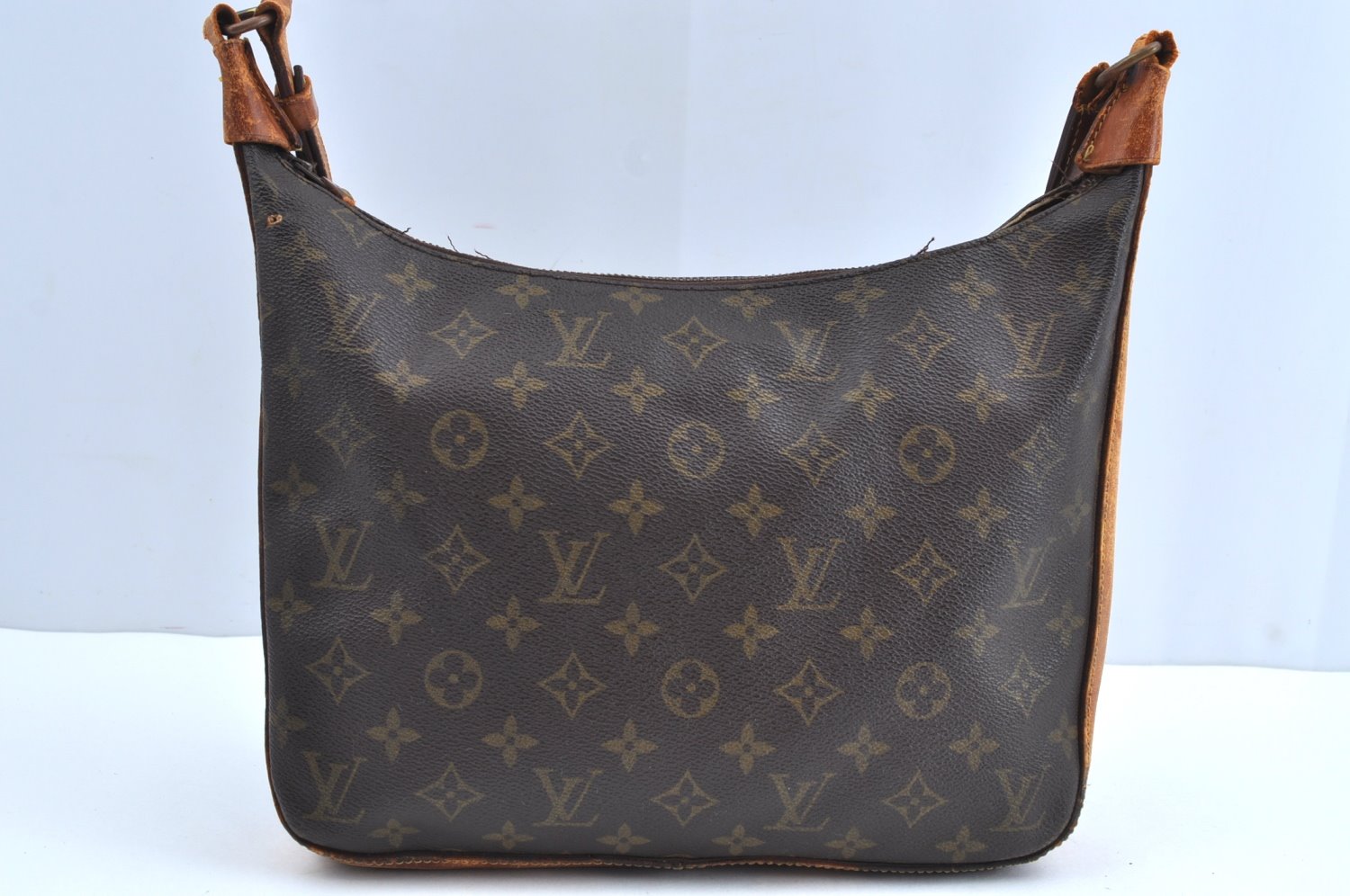 Auth Louis Vuitton Monogram Boulogne 30 Shoulder Cross Bag Old Model Junk K5107