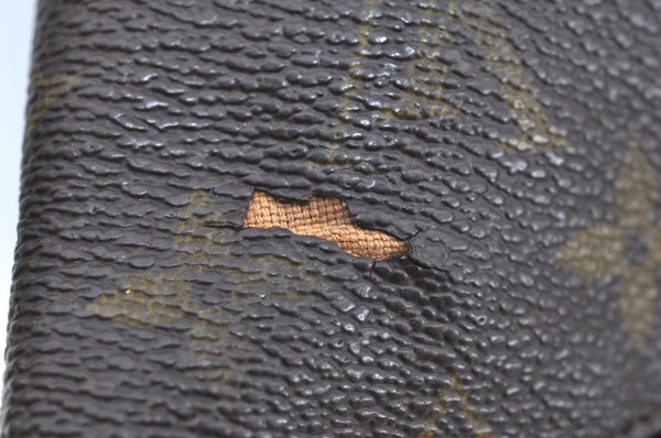 Auth Louis Vuitton Monogram Boulogne 30 Shoulder Cross Bag Old Model Junk K5107