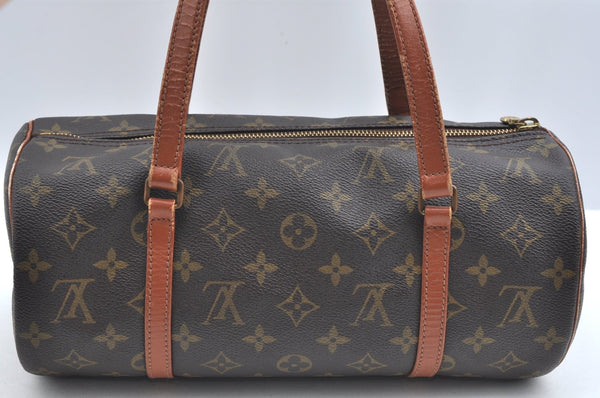 Authentic Louis Vuitton Monogram Papillon 30 Hand Bag Old Model LV K5108