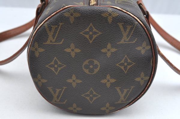 Authentic Louis Vuitton Monogram Papillon 30 Hand Bag Old Model LV K5108