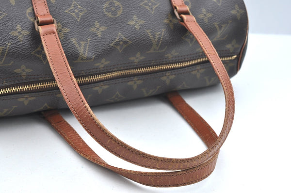 Authentic Louis Vuitton Monogram Papillon 30 Hand Bag Old Model LV K5108