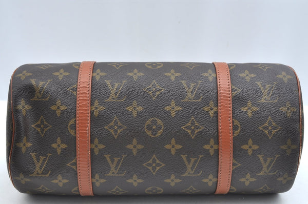 Authentic Louis Vuitton Monogram Papillon 30 Hand Bag Old Model LV K5108