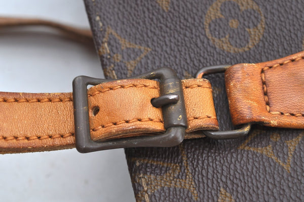 Authentic Louis Vuitton Monogram Bucket GM Shoulder Bag T42236 USA Model K5109