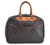 Authentic Louis Vuitton Monogram Deauville Hand Bag M47270 LV K5112