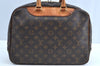 Authentic Louis Vuitton Monogram Deauville Hand Bag M47270 LV K5112