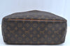 Authentic Louis Vuitton Monogram Deauville Hand Bag M47270 LV K5112