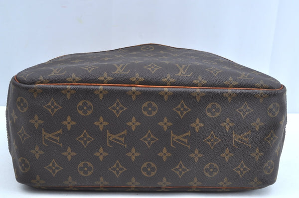 Authentic Louis Vuitton Monogram Deauville Hand Bag M47270 LV K5112