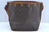 Authentic Louis Vuitton Monogram Petit Noe M42226 Shoulder Drawstring Bag K5113