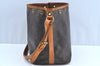 Authentic Louis Vuitton Monogram Petit Noe M42226 Shoulder Drawstring Bag K5113