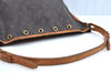Authentic Louis Vuitton Monogram Petit Noe M42226 Shoulder Drawstring Bag K5113