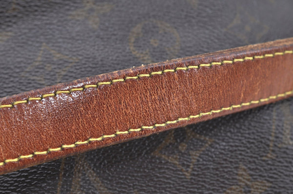 Authentic Louis Vuitton Monogram Petit Noe M42226 Shoulder Drawstring Bag K5113