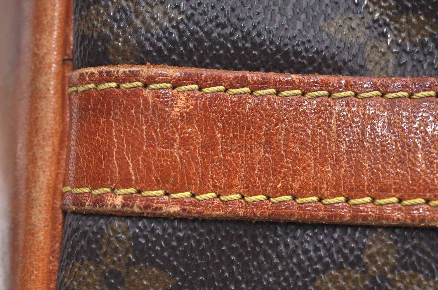 Authentic Louis Vuitton Monogram Petit Noe M42226 Shoulder Drawstring Bag K5113