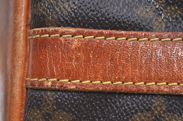 Authentic Louis Vuitton Monogram Petit Noe M42226 Shoulder Drawstring Bag K5113