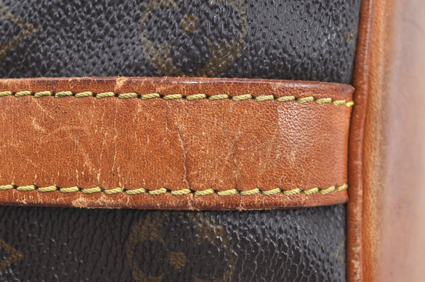 Authentic Louis Vuitton Monogram Petit Noe M42226 Shoulder Drawstring Bag K5113