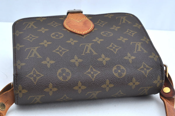 Authentic Louis Vuitton Monogram Cartouchiere MM Shoulder Bag Old Model LV K5114