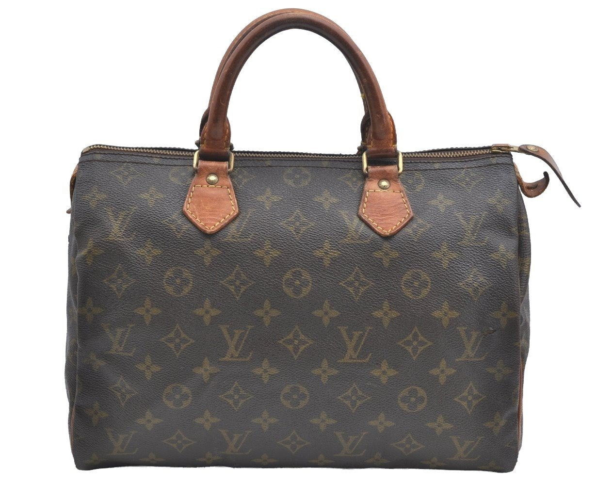 Authentic Louis Vuitton Monogram Speedy 30 Hand Boston Bag  Old Model LV K5115