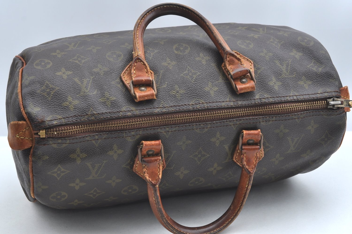 Authentic Louis Vuitton Monogram Speedy 35 Hand Boston Bag Old Model LV K5116