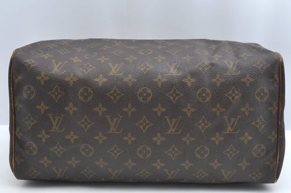 Authentic Louis Vuitton Monogram Speedy 35 Hand Boston Bag Old Model LV K5116