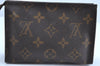 Authentic Louis Vuitton Monogram Poche Toilette 15 M47546 Cosmetics Pouch K5117
