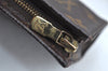 Authentic Louis Vuitton Monogram Poche Toilette 15 M47546 Cosmetics Pouch K5117