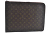 Authentic Louis Vuitton Monogram Poche Documents Document Case Old Model K5118