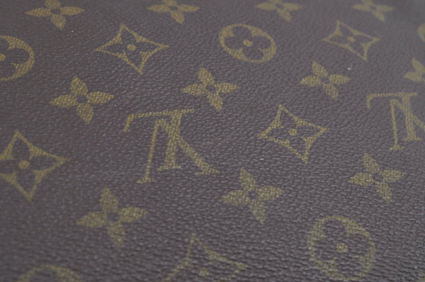 Authentic Louis Vuitton Monogram Poche Documents Document Case Old Model K5118