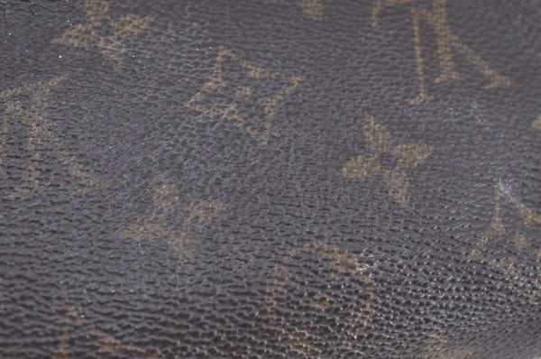 Auth Louis Vuitton Monogram Poche Toilette 15 M47546 Cosmetics Pouch Junk K5121