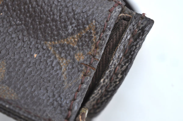 Auth Louis Vuitton Monogram Poche Toilette 15 M47546 Cosmetics Pouch Junk K5121