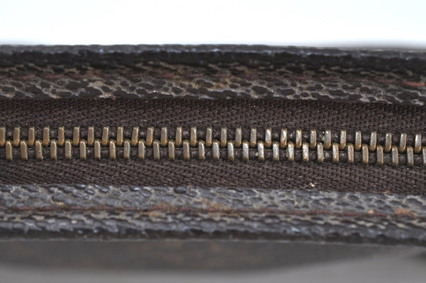 Auth Louis Vuitton Monogram Poche Toilette 15 M47546 Cosmetics Pouch Junk K5121