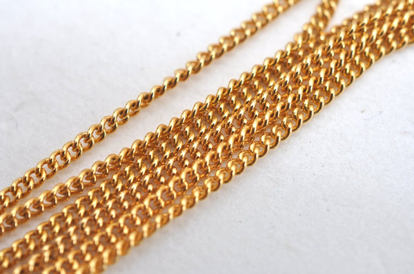 Authentic SWAROVSKI Chain Necklace Gold K5122