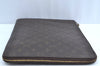 Authentic Louis Vuitton Monogram Poche Documents Document Case M53400 LV K5127