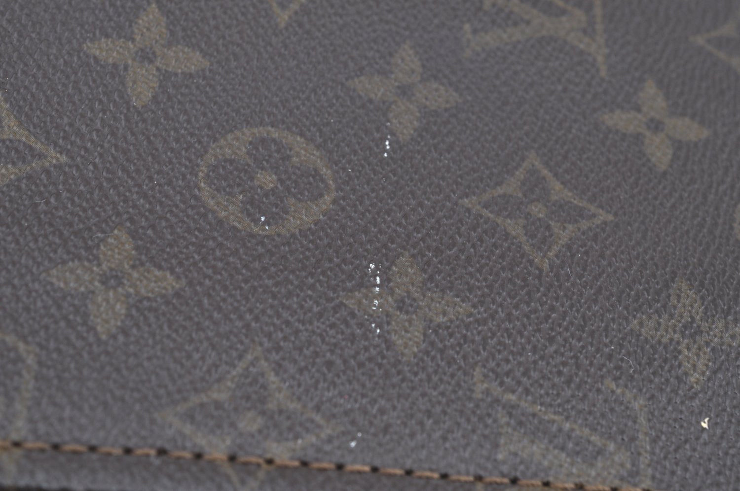 Authentic Louis Vuitton Monogram Poche Documents Document Case M53400 LV K5127