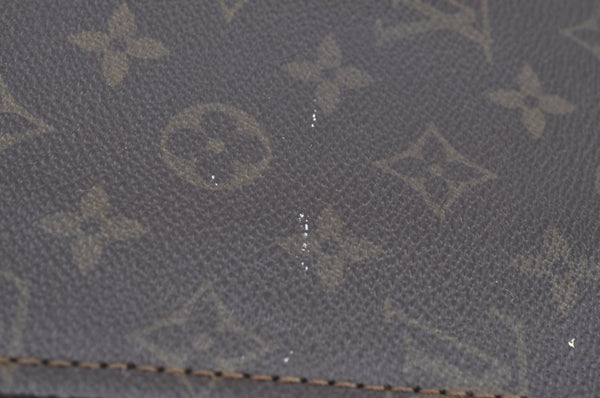 Authentic Louis Vuitton Monogram Poche Documents Document Case M53400 LV K5127