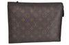 Auth Louis Vuitton Monogram Poche Toilette 26 Cosmetics Pouch Old Model LV K5129