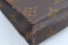 Auth Louis Vuitton Monogram Poche Toilette 26 Cosmetics Pouch Old Model LV K5129