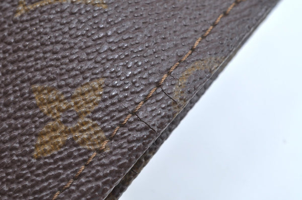 Auth Louis Vuitton Monogram Poche Toilette 26 Cosmetics Pouch Old Model LV K5129