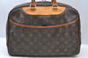 Authentic Louis Vuitton Monogram Deauville Hand Bag M47270 LV K5130