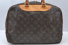 Authentic Louis Vuitton Monogram Deauville Hand Bag M47270 LV K5130