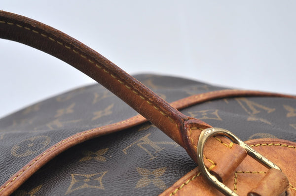 Authentic Louis Vuitton Monogram Deauville Hand Bag M47270 LV K5130